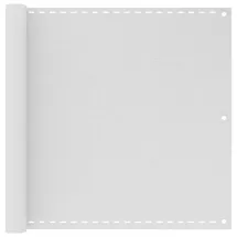 vidaXL Balkonverkleidung 400 x 90 cm weiß Polyethylen