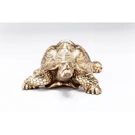 Kare DESIGN Deko-Figur Turtle Kunststoff Gold