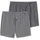SCHIESSER Web-Boxershorts Grau/Blau 4XL 4er Pack