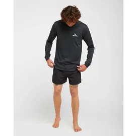 Rip Curl Stack UPF Long Sleeve black marle