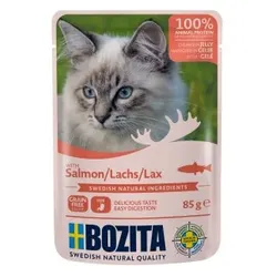 BOZITA Häppchen in Gelee 12x85g Lachs