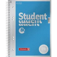 Brunnen Collegeblock Premium Student A5 blau