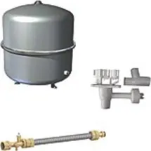 Buderus Logaplus MZ 2 bar 35 l Silber