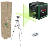 Bosch Kreuzlinien-Laser Quigo Green Set, eCommerce-Karton