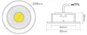 Nobile LED-Downlight 1856860323