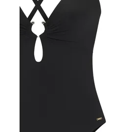 French Connection Badeanzug Damen Schwarz 38 Cup C/D
