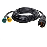 PRO PLUS Kabelsatz mit Stecker 7-polig und 2x Steckverbinder 5-polig