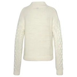 Buffalo Stehkragenpullover Damen creme Gr.32/34