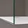 doporro Duschwand für Dusche Duschabtrennung 110x200cm Walk-In Dusche 10mm ESG-Sicherheitsglas Milchglas-Streifen inkl. Nanobeschichtung Bremen02MS