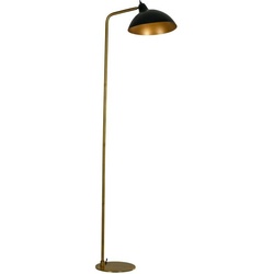 DybergLarsen - Futura Stehleuchte Black/Brass - cm - 145 cm