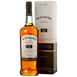 Bowmore 15 Jahre Golden & Elegant Whisky 1,0 l