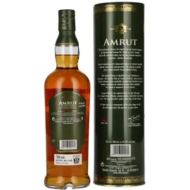 Amrut Peated Single Malt Whisky 62,8% vol 0,7 l Geschenkbox