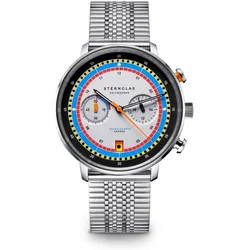 STERNGLAS - HAMBURG CHRONO - Regatta - superslim metallarmband / 42mm
