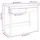 vidaXL Schreibtisch mit Schubladen Weiß 100x50x78 cm Massivholz Kiefer