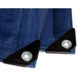 casa pura Abdeckplane 8 x 12 m Blau