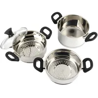 Salter® Dampfgartopf-Set, 4-tlg. Ø 18 cm - B-Ware sehr gut