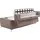 Egoitaliano Schlafcouch Leder 3-1 Garnitur Beige