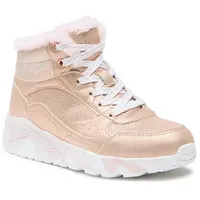 SKECHERS UNO LITE Kinder Rosa/Gold 39,5
