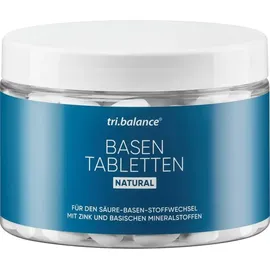 tri.balance base products; Jürgen Schrecker Tribalance Basentabletten NATURAL