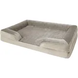 ASPERO Hundebett Kotka 100 x 70 cm beige