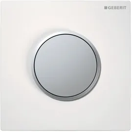Geberit Hytouch Urinalsteuerung 116015KL1, pneumatisch, weiß/mattverchromt