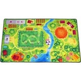 HuggyPlay Spielteppich Ponyhof Kinderteppich 90 x 150 cm