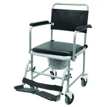 DRIVE Toilettenrollstuhl TRS 130 mobil grau/schwarz