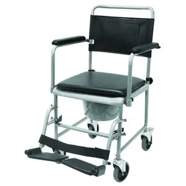 DRIVE Toilettenrollstuhl TRS 130 mobil grau/schwarz