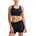 Mid Support Sport-BH Damen 999000 black XS
