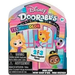 JUST PLAY 44796 Disney Doorables Sammelfiguren Serie 11 Technicolor Takeover Minibox mit 2-3 Figuren in Blindbox