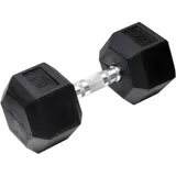 ORANGE GYM Hex Hantel 18 kg schwarz / orange