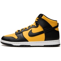 Nike Herren High Dunk Retro Basketballschuh, Universität Gold Schwarz Weiß Hat, 42 EU - 42 EU