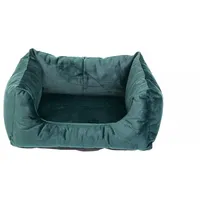 FERA Glamour Schlafsofa rechteckig grün XL 75x85x29 cm