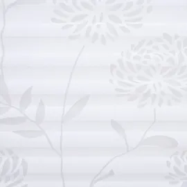 LIEDECO Klemmfix-Plissee 60 x 210 cm Polyester Weiß