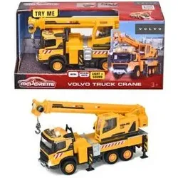 MAJORETTE 213723004 Volvo Truck Crane Spielzeug-Kranwagen 22 cm