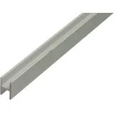 GAH Alberts H-Profil für Spanplatten Aluminium Silber eloxiert 2000 x 22 x 30 mm