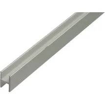 GAH Alberts H-Profil für Spanplatten Aluminium Silber eloxiert 2000 x 22 x 30 mm