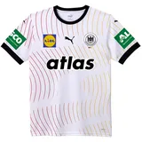 Puma DHB Home Ss25 with, sponsor Herren weiß - S