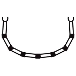 Bergans 3-Cross Rib 15'/16.5'/18' aluminium (844) One Size