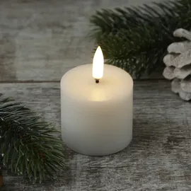 uYuni LED Mini Kerze Thea 5 cm weiß