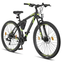 licorne bike gmbh Bike Effect Premium 29 Zoll schwarz/lime