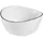 Broste Copenhagen Salt Schüssel 10 x 11 cm Weiß/Schwarz