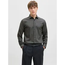 JACK & JONES Blaparker Langarmhemd Grau XS