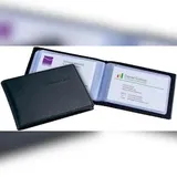 Sigel Visitenkartenmappe VZ170 A7 Schwarz 40 St.