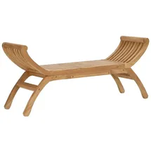 vidaXL Gartenbank 126 x 0 x 0 cm Braun