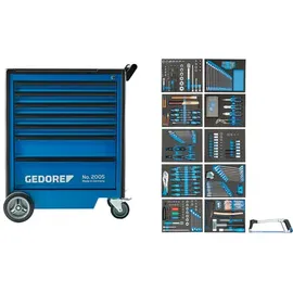 Gedore Werkzeugwagen 2005-TS-308 mit 308-teilig Werkzeugsortiment