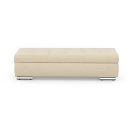 DOMO collection Hocker »Treviso XXL: B/T/H: 161/60/41 cm« mit Stauraum, auch in Cord, passend zur Serie, moderne Steppung