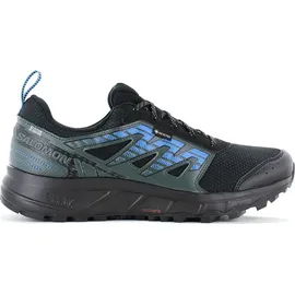 Salomon Wander Gore-Tex Wasserdichte Herren Trailrunning- und Wanderschuhe, Outdoor-bereit, Komfort durch Dämpfung, Sicherer Fußhalt, Black, 42