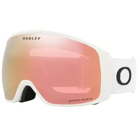 OAKLEY Flight Tracker L Skibrille Matte White - Prizm Rose Gold Iridium Glas