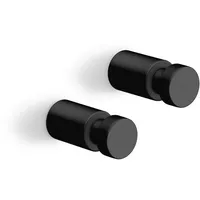 Zack Aivo Handtuchhaken Edelstahl Schwarz 40444